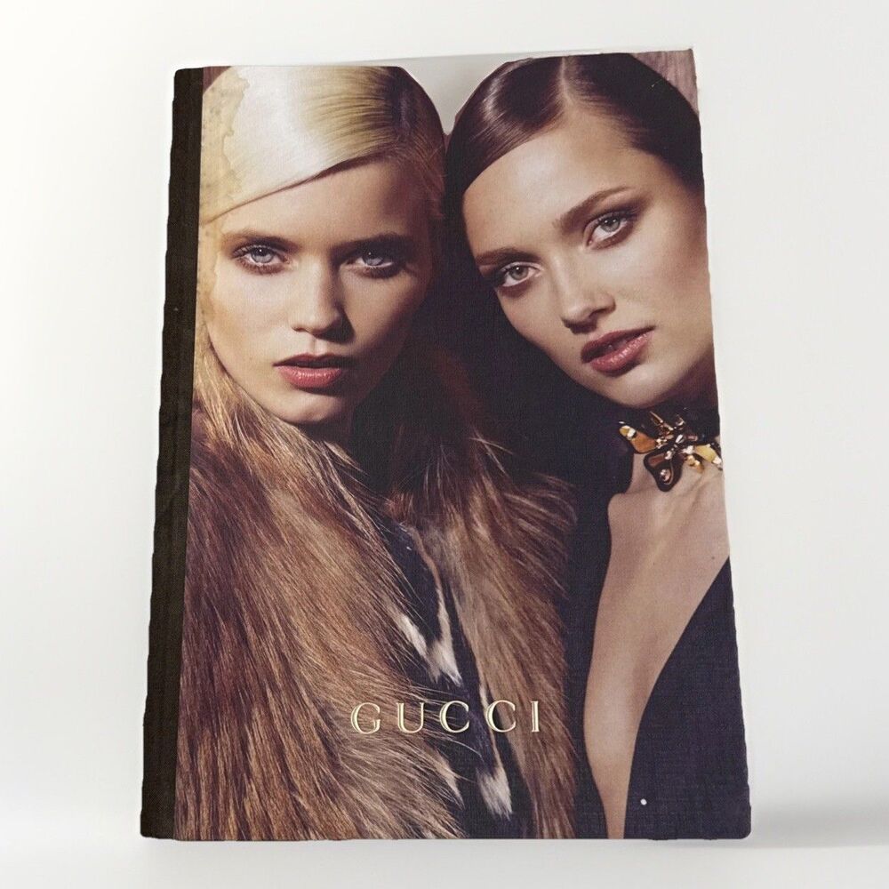 Rare Gucci Women's Collection Hardcover Catalog Lookbook Fall 2012 7.5 X 10.5“